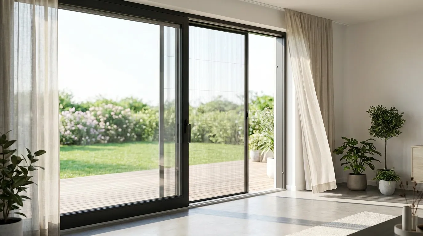 Moustiquaires coulissantes pour porte-patio : options et entretien